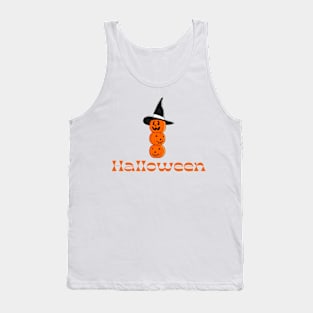 Halloween pumpkin Tank Top